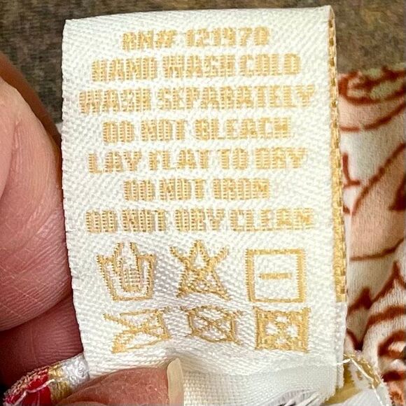 Flying Tomato Boho Lightweight Off the Shoulder Blouse 3X - Picture 9 of 10